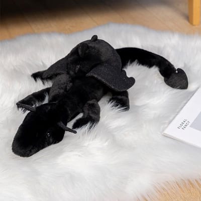 Internet celebrity sky dragon pop grappig jely pluche speelgoed regenboog sneeuw draak pop groot kussen cadeau 50cm