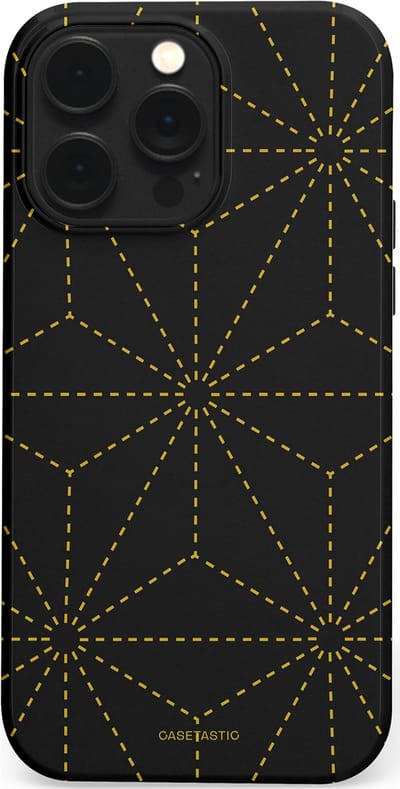 Casetastic Hoesje Geschikt voor Apple iPhone 14 Pro Max Magsafe - Stijlvolle Beschermende Duo-layer Case - Vouwlijn