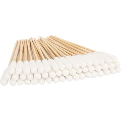 100pcs Coton-tiges Coton pour Chien Chat Professionnel Nettoyage Saleté Bâton Bambou Coton-tiges pour Nettoyer les Chiens