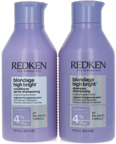 Redken Blondage High Bright Shampoo + Conditioner - 2 x 300 ml