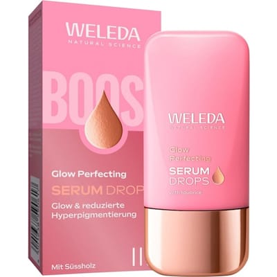 WELEDA Intensive care Glow Perfecting Serum Drops Hydraterend serum Unisex 30 ml