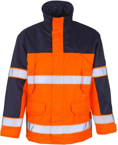 Mascot Safe Image Parka 00930-880 - hi-vis oranje/marine - XS