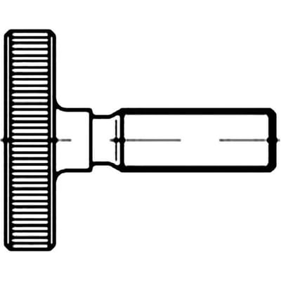 TOOLCRAFT 112112 Kartelbouten M10 60 mm DIN 653 Staal 10 stuk(s)