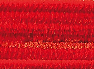 Chenilledraad Folia 50cm lang - 10 stuks rood