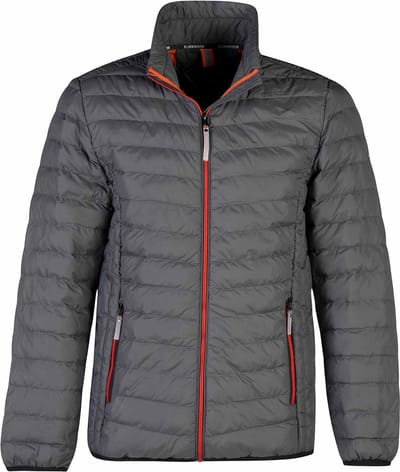 BJØRNSON Jeppe Stepjack Tussenjas Heren - Winddicht - Padded - Maat 2XL - Asfalt