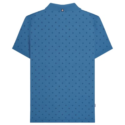 Lambretta Heren Premium Target All-Over Print Big & Tall Polo Shirt (Donkerblauw/Navy)