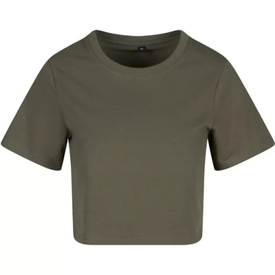 Korte katoenen t-shirt voor dames New Morning Studios