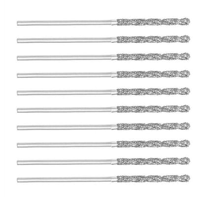 20 hoogwaardige diamantboren van 1 mm, geschikt voor glas, tegels, keramiek, steen en schelpen.