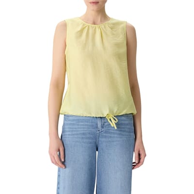 Comma Blouses Lime Maat: 34 | Blouses Outlet | Dames | Geel