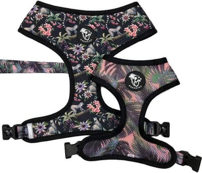 Frenkiez reversible Harness Maki Flower, X-Large