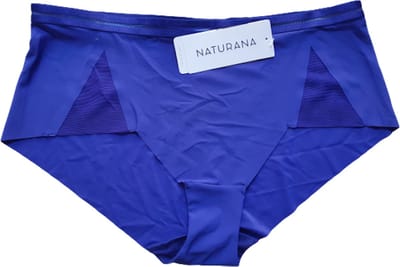Naturana - 4658 - Damesslip met mesh detail - Indigo - 40