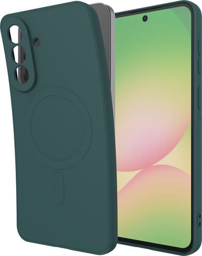 Just in Case hoesje geschikt voor Samsung Galaxy A57 Hoesje geschikt voor MagSafe - Color Backcover - Groen