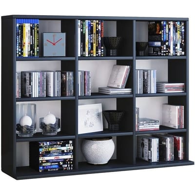 Houten CD DVD plank Boekenkast Media plank Kamerscherm Decoratieve plank Megosa L
