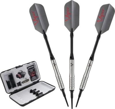 Soft Tip Darts - Dartpijlen Set - Spel en Recreatie - 90% Tungsten - 20 gram - Zilver