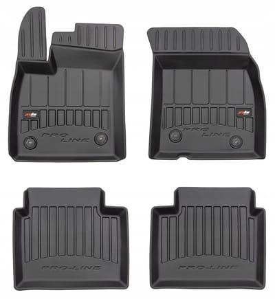 Frogum - 3D Pro-Line - Automatten Set - Geschikt voor FORD Focus Mk4 vanaf 2018 - 4-delig - Hoge Rand 6cm