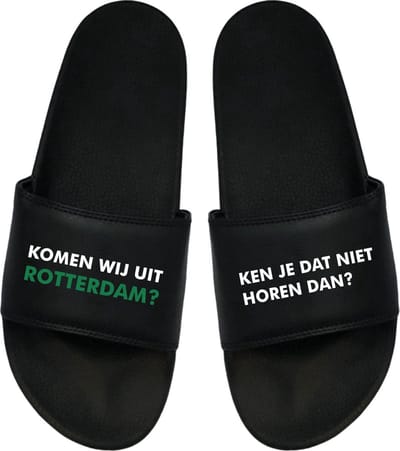 Cadeau Kerstmis - Cadeau Kerst - Cadeau Rotterdam - Badslippers - 010 - Cadeau Badslippers 35