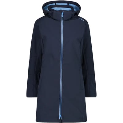 Dames parka met rits en capuchon CMP