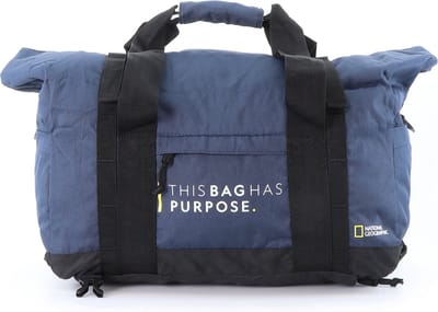National Geographic Opvouwbare Reistas / Sporttas - 26 Liter (Small) - Vegan- Pathway - Marine Blauw - Marine Blauw