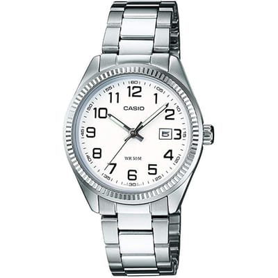 Casio Casio Collection dameshorloge Zilverkleurig LTP-1302PD-7BVEF