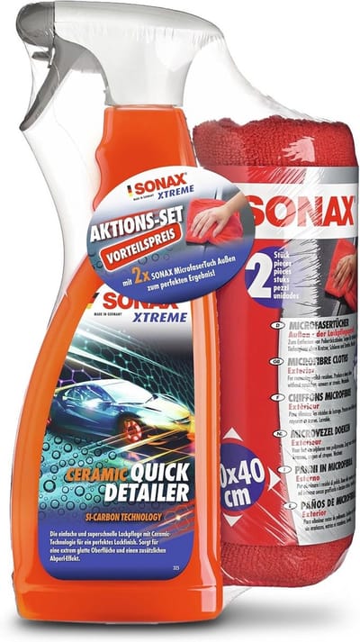 Keramische Lakverzegeling Spray met Microvezeldoeken voor Extreme Glans en Waterafstotend Effect