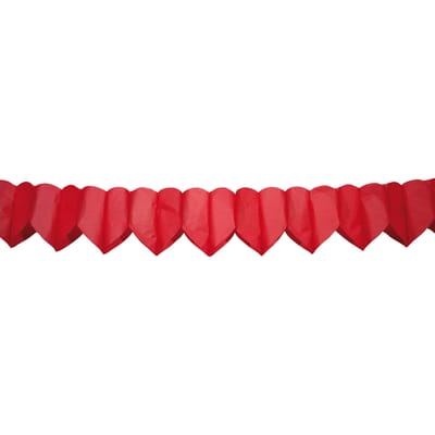 Folat - Hartslinger Rood (6 meter) - Valentijnsdag versiering - Valentijnsdag cadeau - valentijnsdag