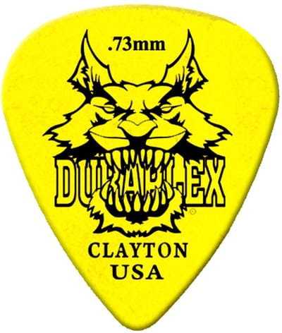 Clayton - Duraplex - Plectrum - 0.73 mm - 72-pack