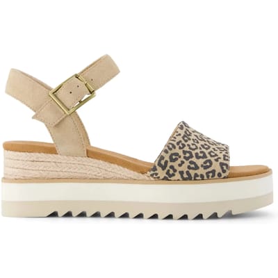 TOMS Diana Sandalen Touwzool - Beige - Maat 43.5