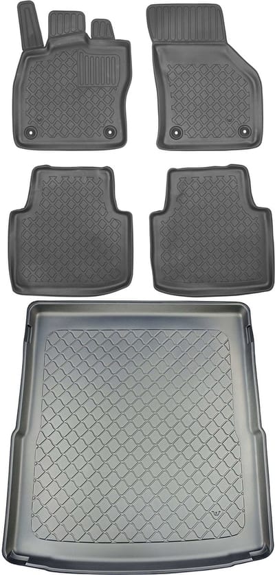 Aristar - Kofferbakmat en Autotapijten - Skoda SuperB iV Sedan - 2020 - Zwart