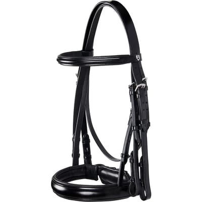 Dressuurleidsel van leer Equestro