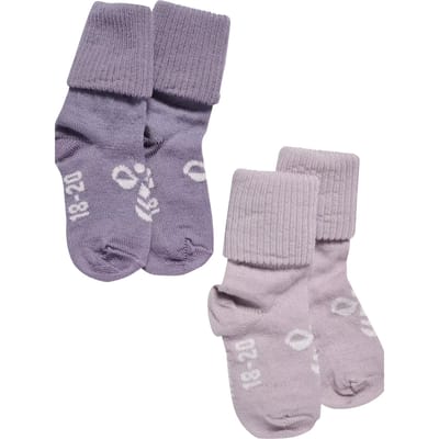 Hummel kindersokken Hmlmini Wool, set van 2 paar 233018
