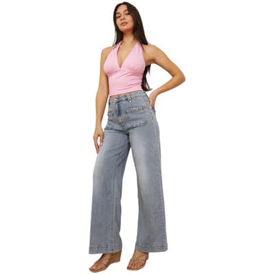 Wijde jeans La Modeuse 78193_P185951
