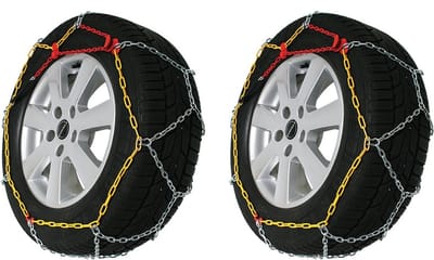 ProPlus Sneeuwkettingen - 16 mm - Geschikt voor busjes en SUV's - 2 stuks - Zilver