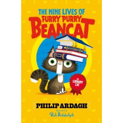 The Library Cat - The Nine Lives Of Furry Purry Beancat - Philip Ardagh
