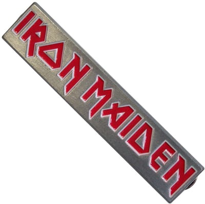 Iron Maiden - Logo Pin - Zilverkleurig
