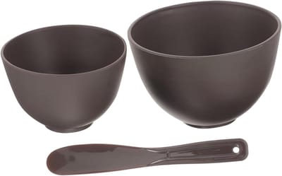 Wax Smeltkom - Harsverwarmer Accessoire - Masker Mengen - Niet-klevend Siliconen - 13 cm - Koffie