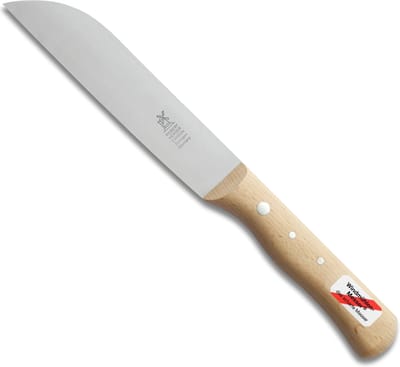 Robert Herder Boscher Koolmes – Oogstmes – Carbonstaal – Lemmet 156 mm – Heft Beukenhout