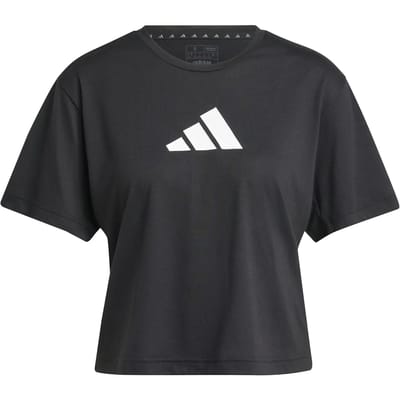 adidas Performance Train Essentials Big Logo Performance Training T-shirt - Dames - Zwart- S