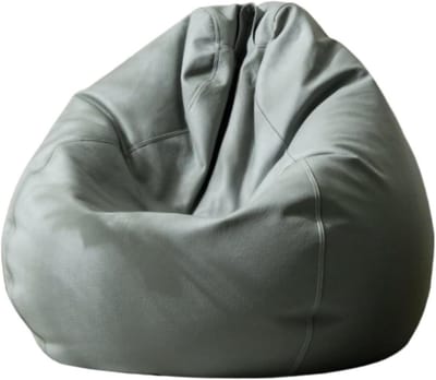 Zitzakhoes - Poef vloerstoel - Opbergen en zitten - Waterdicht suède - D100cm - Kleur 3