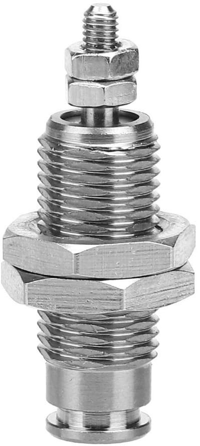 Mini Pneumatische Cilinder 6 x 10, Enkele Actie, Compacte Naaldvorm voor Precisietoepassingen