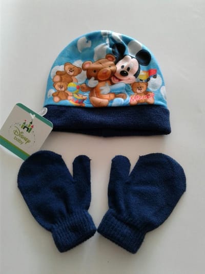Mickey Mouse - muts & handschoenen - maat 48