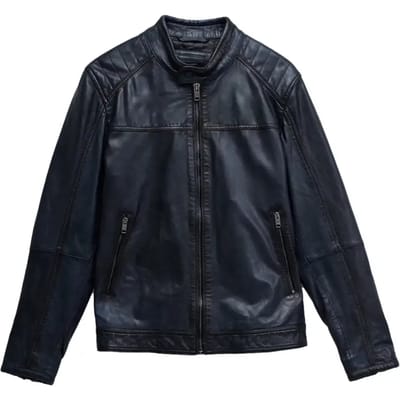 Motor leren jas Salsa Jeans