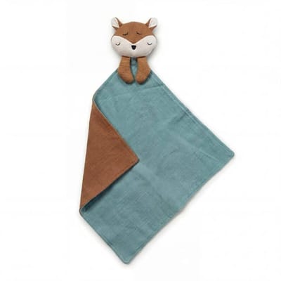 Funnies Knuffeldoekje Riva Knuf - Zachte Knuffeldoekjes, Troostdoekjes, Babydoekjes - Heerlijk Zacht en Comfortabel - Perfect als Troostvriendje of Cadeau voor Baby’s en Peuters - 100% katoen