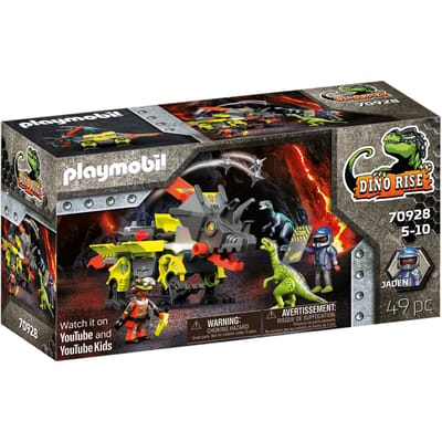 Playmobil 70928 Dino Rise Robo Dino Vechtmachine (kunststof, 4 - 6 jaar)