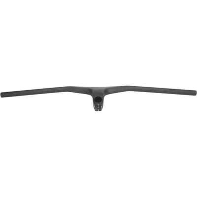 Mountainbike Stuur Carbon Fiber Geïntegreerd Stuur Min 17 Graden voor Vouwfietsen 100mm/3.94in