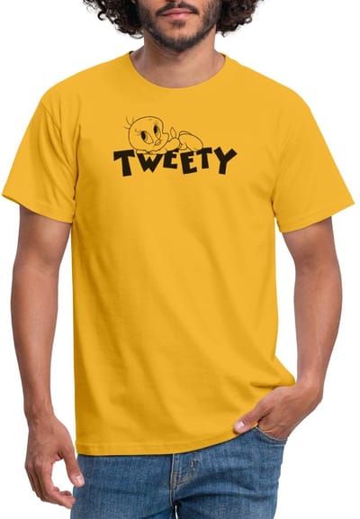 Looney Tunes Tweety Bird T-Shirt Heren