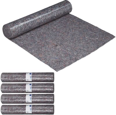 5 x afdekvlies 25 m - zelfklevend - 270/m² - schildersvlies - bescherming