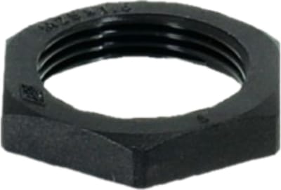 Wieland Electric 05.505.0153.1 M 20 x 1,5 SCHWARZ Contramoer Kunststof Zwart 10 stuk(s)