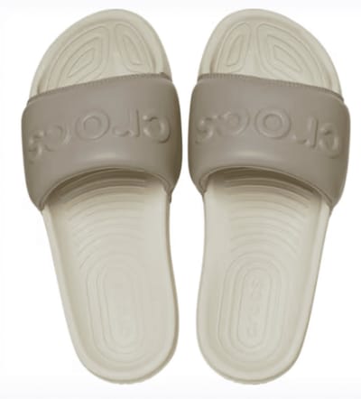 Crocs - All Day Slide Dames Slippers Bone/Taupe - Maat 41-42