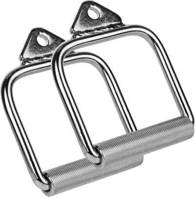 Set van 2 Halve Handvatten voor Kabeltrekker - Stevig Staal met Anti-slip Grip