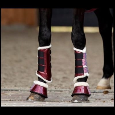 HB Gold Rush Glitter Trainingsboots
